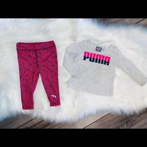 Baby girl Puma set